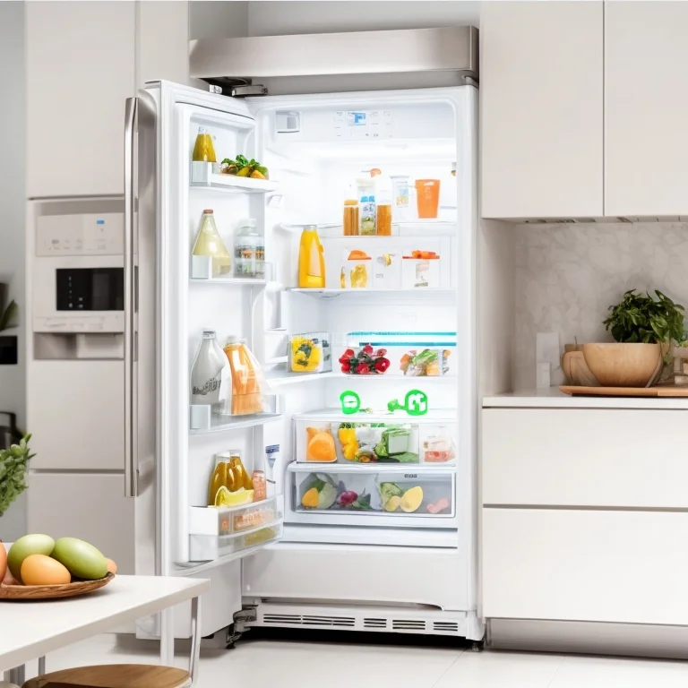 KaltMaxPlus intelligenter Kühlschrank in Küche